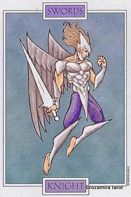 Winged spirit tarot